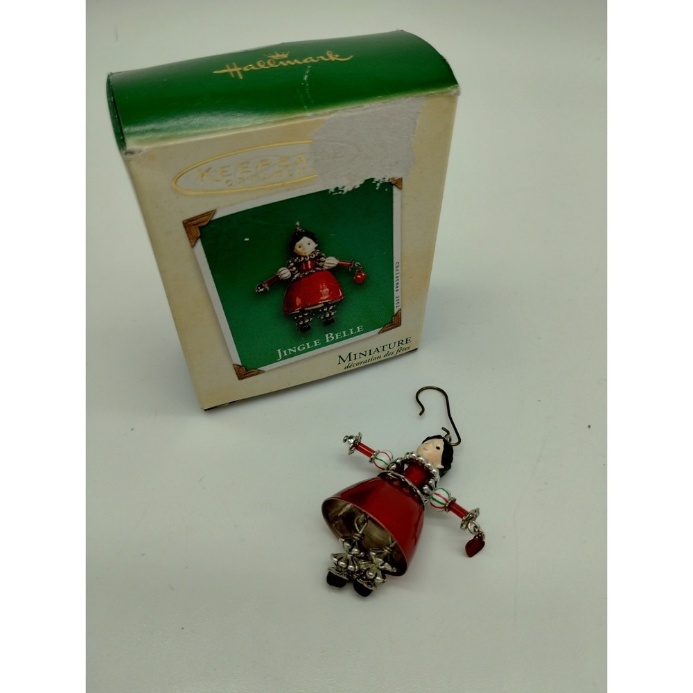 Jingle Belle`2002`Miniature-She Has 1 Big Wish-Joyous Noel,Hallmark Ornament